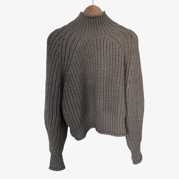H&M Knit Sweater in Dark Taupe - Picture 3 of 3